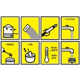 Sakret BAK-F 25kg, Армируемая штукатурка/ клей для теплоизоляционных плит