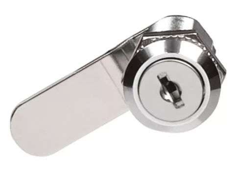 Slēdzene pastkastei, mod. 5A, D18mm, dziļums 34mm, niķelēta