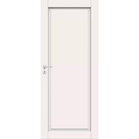 Дверь CRAFT 127, 8х21 с створкой, белая