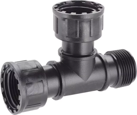 CLABER Threaded tee 1'' i-i-á