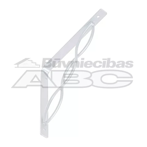 Plaukta turētājs 150x150mm WPRP 150, balts