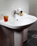 Bathroom sink Nautic 5565 - for bolt/bracket mounting 65 cm