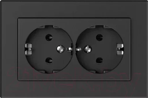 VILMA XP 500 anthrazit socket double with side earth