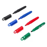 FASTER TOOLS Мини маркеры 50 шт (черный, красный, зеленый, синий)