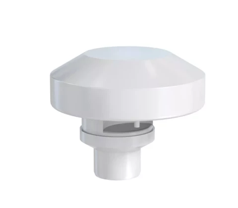 Vakumventilis DN 50  balts