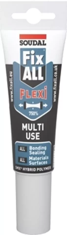 Soudal Fix ALL FLEXI white 125ml Hermētiķis/līme balts