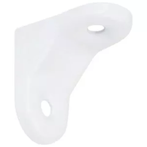 Tērauda kronšteins 30x30mm WSM 30, balts