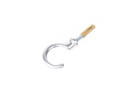 Polmer āķis ar metāla dībeli ieskrūvējams, matēts bronza (matt hõbe) 996