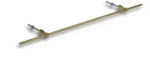 Polmer kronšteins hromēts  700mm