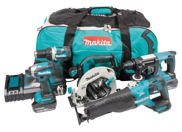 Makita power tool set DLX5032T 0AH 3x5.0AH