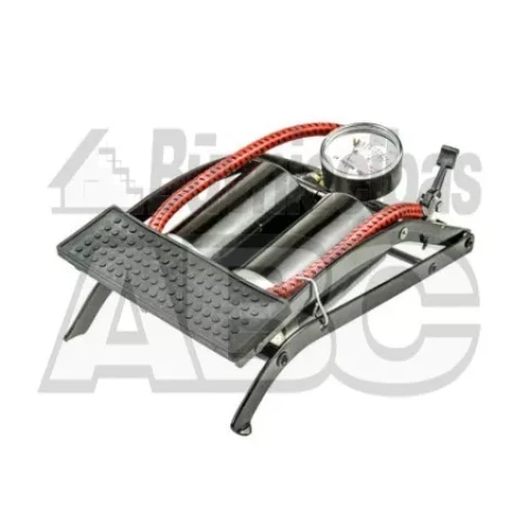 Pumpis Gaisa ar manometru  2 cilindri