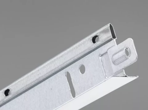 Līste nesošā T24 L-3700mm 24mm melna 12gab/iep. connect