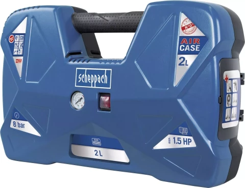 KOMPRESORS SCHEPPACH BEZEĻĻAS ,Aircase, 2L tilpne+piederumi