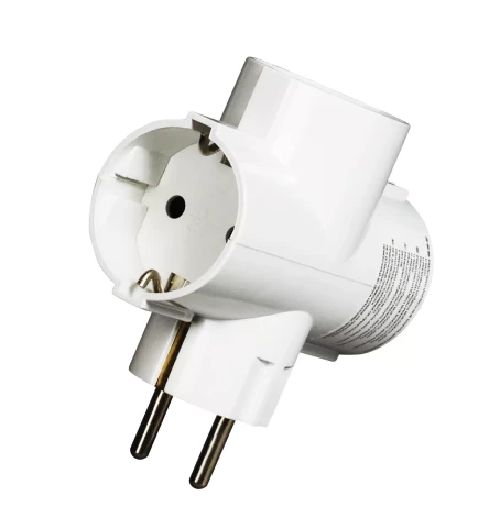 Sadalītājs 3-viet  balts, 16A 250V