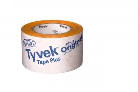 Vienpusēja akrila līmlente TYVEK ACRILIC TAPE PLUS, 60mm x 25m, balta