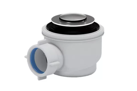 Sifons dušas paliktnim hroms,klik-klak, 11/2"x50/60mm E410CLSEU