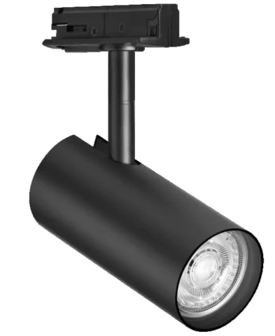 SPOT CILINDRA LAMPA 1F GU10 OSRAM melna