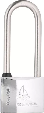 Piekaramā atslēga 40mm H70 nerūsējošā tērauda, Navy Club