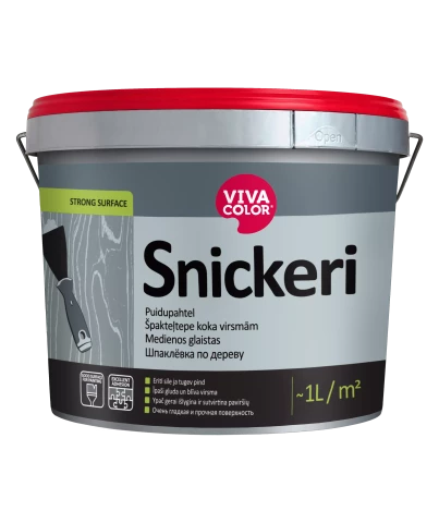 Vivacolor SNICKERI 0.6l Шпаклёвка для дерева