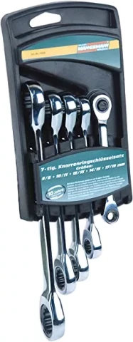 Kombinēto tirkšatslēgu komplekts 5gab/iep, MANNESMANN M19828