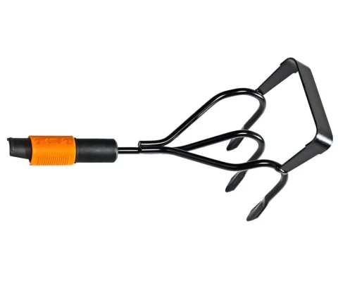 Мотыга Fiskars "QuikFit" с 3 зубьями, 136512