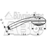 Hansgrohe dušas klausule CROMETTA 1 režīms , HG28561000
