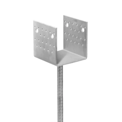 Основание для столба U veida 121x125x120x4.0mm