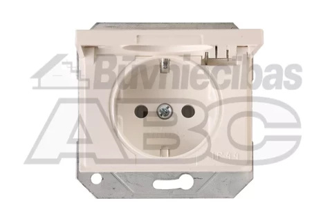 VILMA XP 500 white  socket with side earth ar vaku meh