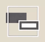 Ceiling lamp Trio SPIRO 2500lm 3000K 22W black matte R67862132