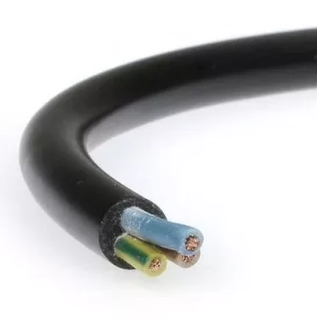 KABELIS LOKANAIS OMY (H03VV-F) 3x1.5mm2 melns