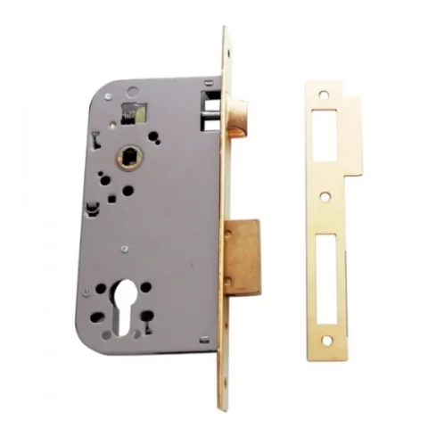 Slēdzene iekaļamā Tesa PZ85/50mm dzeltena