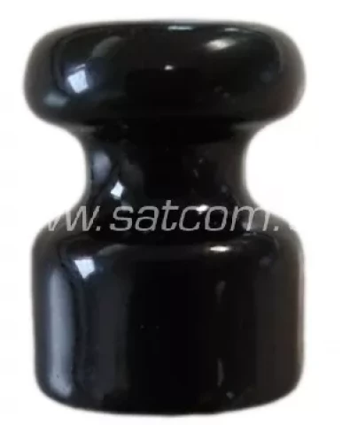 FENDE Изоляторы для текстильного кабеля керамические черные 5 шт.