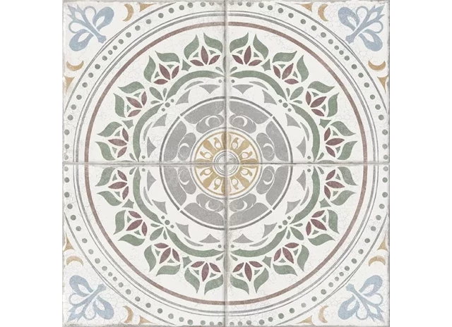 Flīzes Albergo clue patchwork matt 42x42x8mm (1.41m2/8gab.) R9