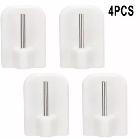 Curtain hook, self-adhesive