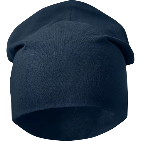 шапка из хлопка SNICKERS темно-синяя 9014/9500