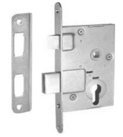 Slēdzene iekaļamā Kurzeme PZ55 ZV4 bez furnitūras