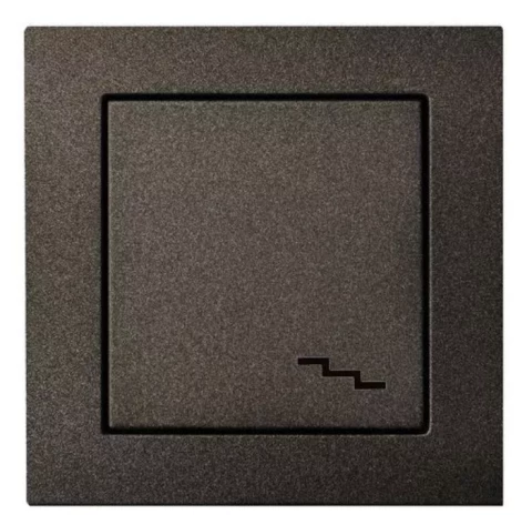LIREGUS EPSILON антрацит pārslēdzis 1-t bez rāmja