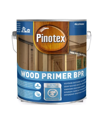 Pinotex WOOD PRIMER BPR 2.5L Биоцидная защитная грунтовка