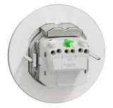 Grīdas k-kontaktligzda apaļa metāls