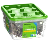 Essve Шуруп Hobau по ДВП и плитам 4.8x65 ZN желт., TX20 350Шт. 552466