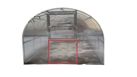 Additional door for greenhouses BALTIC LT 100 x 100 cm, without coating
