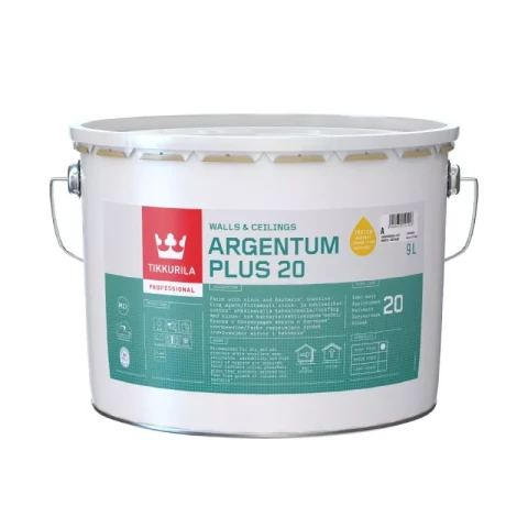 Tikkurila ARGENTUM Plus 20 A, 18L, Paint for walls and ceilings
