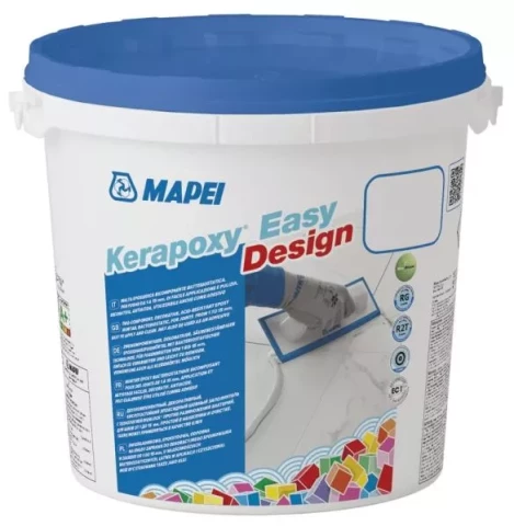 Mapei Kerapoxy Easy Design Nr.141 3kg Divkomponentu epoksīdsveķu bāzes šuvju mastika karamele