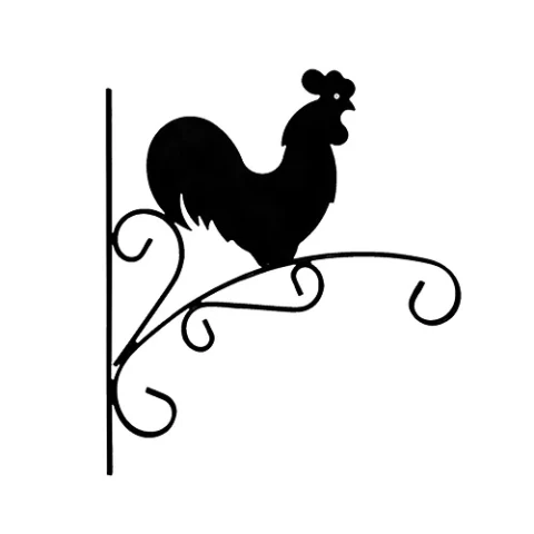 Кронштейн декоративный для кашпо петушок
