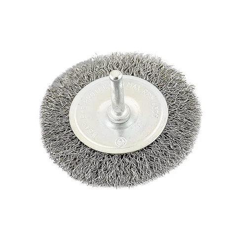 FASTER TOOLS Щетка дисковая с хвостовиком - сталь 100 x 20mm