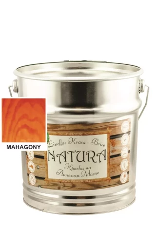 Stafor NATURA 10l mahagons  Lineļļas krāsa