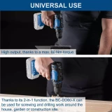 Аккумуляторная дрель BC-DD60-X без аккумулятора и зарядного устройства Scheppach 5909239900