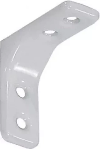 Tērauda kronšteins 50x50mm WSM 50, balts