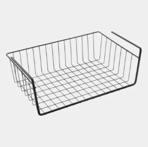 Undershelf basket KANGURO 40, 40x26x14cm, black