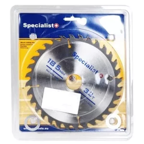 Zāģripa 185mm,32 zobi  30/20/16mm Specialist